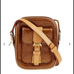 Authentic Louis Vuitton bronze crossbody bag